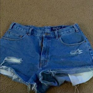 Jean shorts